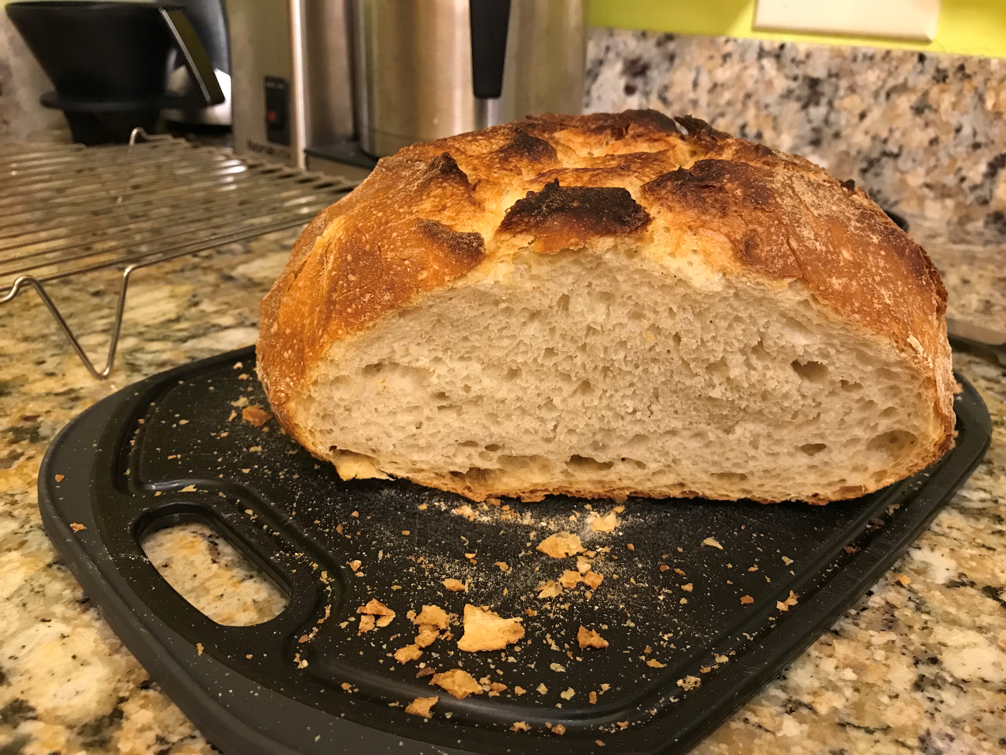 Rebanadas de pan de masa madre; foto ilustrativa